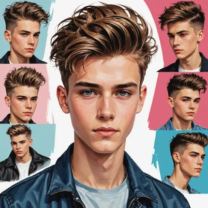 Модные стрижки и стильные образы для мальчиков 15 лет: как сделать правильный выбор