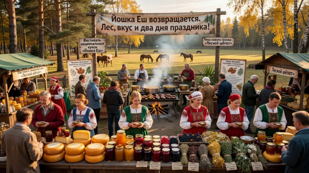 Йошка Еш возвращается. Лес, вкус и два дня праздника!